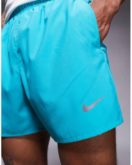 Nike Blue Challenger Dri-fit 5 Inch Shorts for men