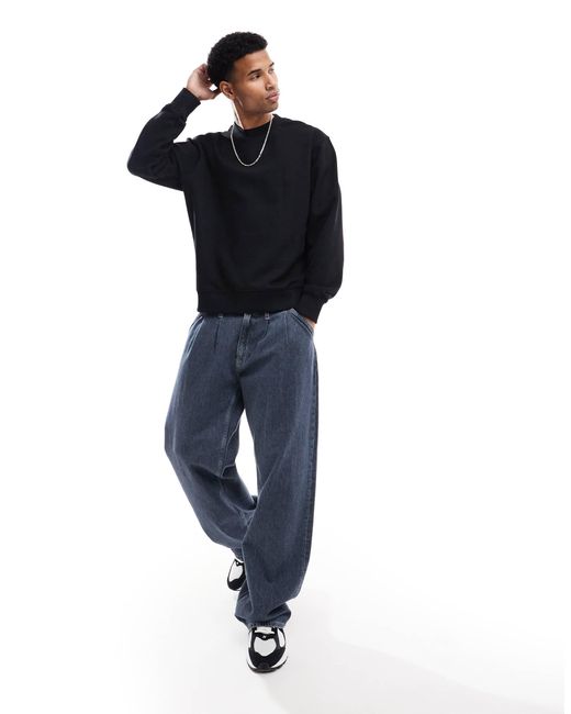 Sweat ras Jack & Jones pour homme en coloris Blue