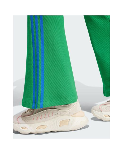Adidas Originals Green Flared leggings