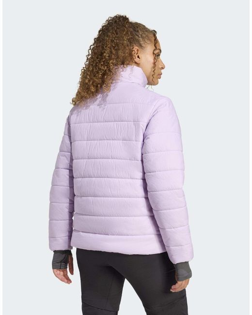 Adidas Originals Purple Terrex Multi Essentials Isolationsjacke