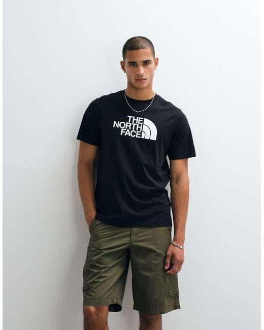 The North Face Blue M Evolution Half Dome Regular Short Slee for men