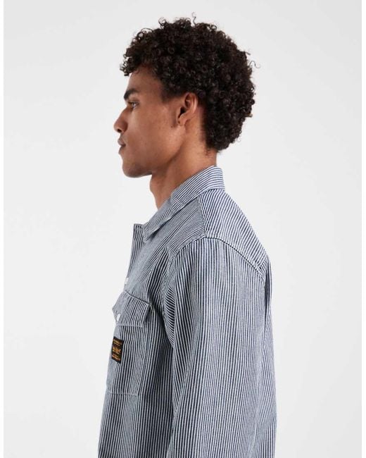 Levi's Blue Worker Shirt for men