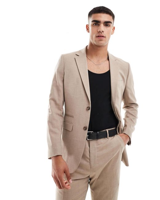 Veste SELECTED pour homme en coloris Natural