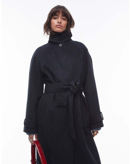 Cappotto di TOPSHOP in Blue