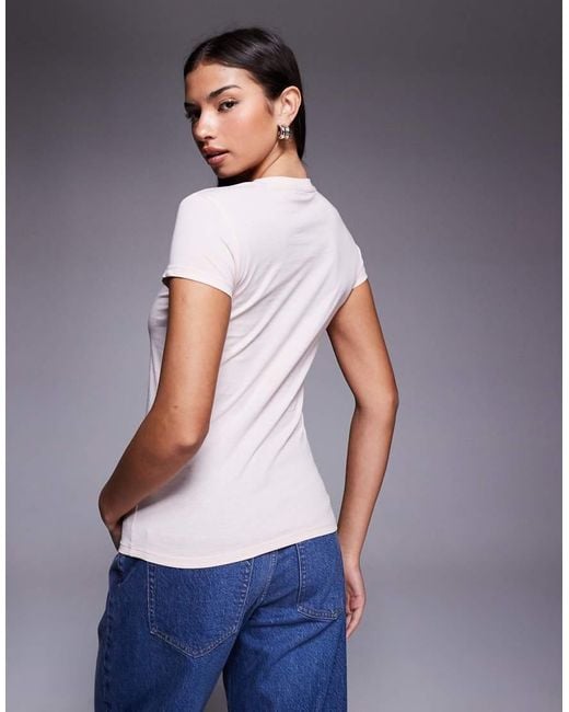 ARMANI EXCHANGE Gray Logo T-Shirt