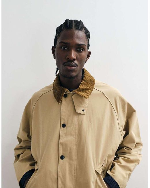 Barbour Natural Transport Oversized Jacket for men