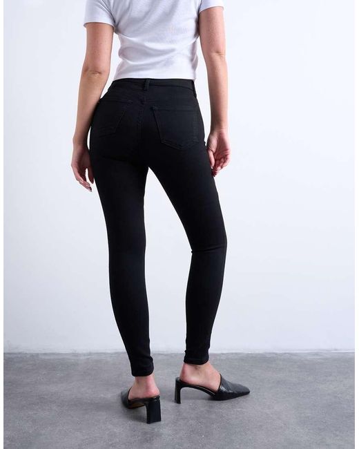 Topshop Hourglass Blue Jamie High Rise Skinny Jean