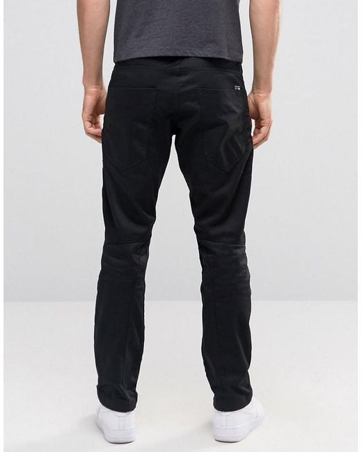 Jack & Jones Intelligence Anti Fit Jeans With Engineered Detail In Coated  Black for Men | Lyst