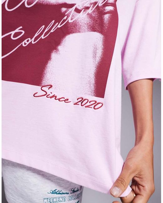Weekend Collective di ASOS in Pink