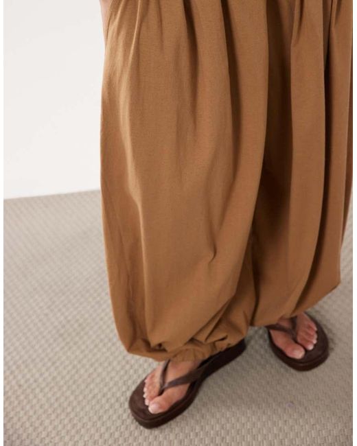 Miss Selfridge White Balloon Pants