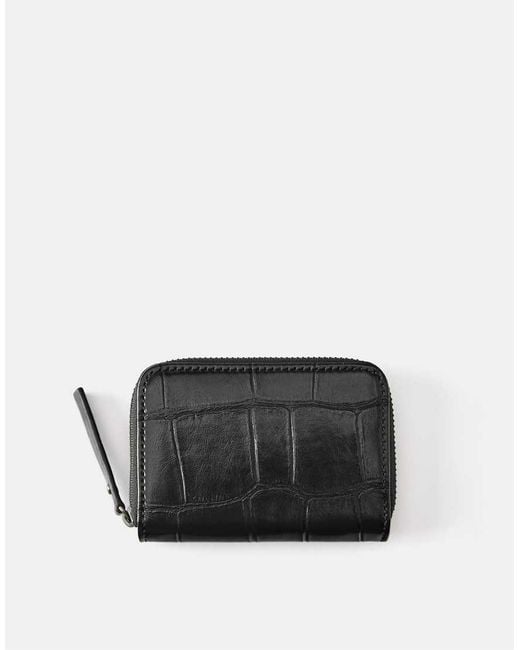 Pull&Bear Portemonnee Met Textuur in het Black