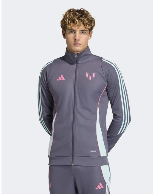 Adidas Originals Blue Messi Jacket for men