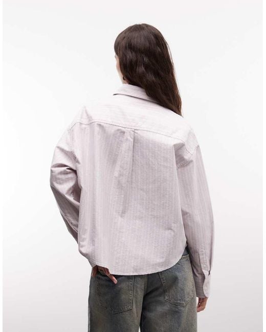 Carhartt Purple Gowan Long Sleeve Shirt