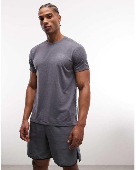 Under Armour Gray Velociti Short Sleeve Running T-Shirt for men