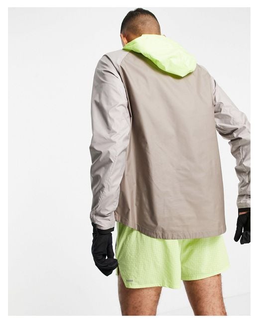 Nike Trail Logo Windbreaker Jacket in Green (Grey) for Men | Lyst Australia