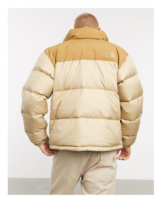 The North Face Eco Nuptse Jacket in Brown for Men | Lyst