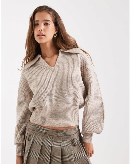 ASOS Natural Polo