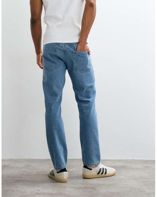 JJ Rebel Blue Noah Straight Jeans for men