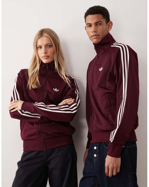 Adidas Originals Red Firebird Track Top for men
