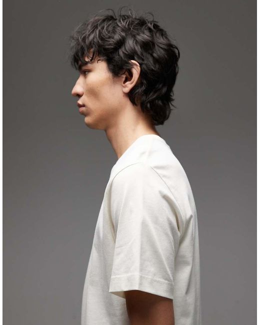 Camiseta De Tejido Grueso De Punto Liso De ARKET de hombre de color Purple