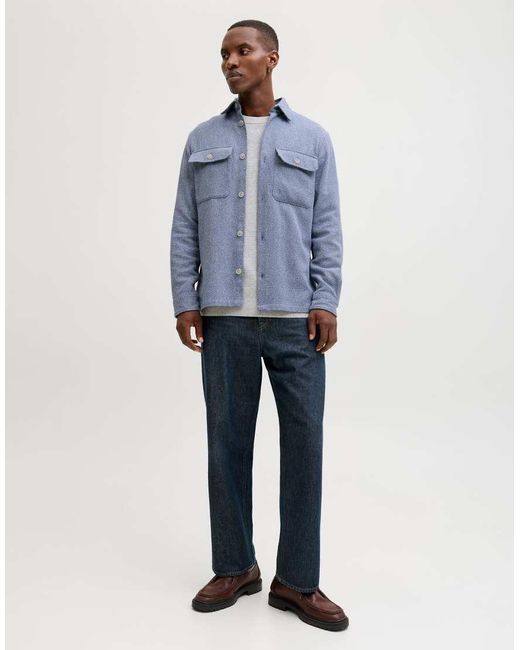 Jack & Jones Blue Overshirt for men
