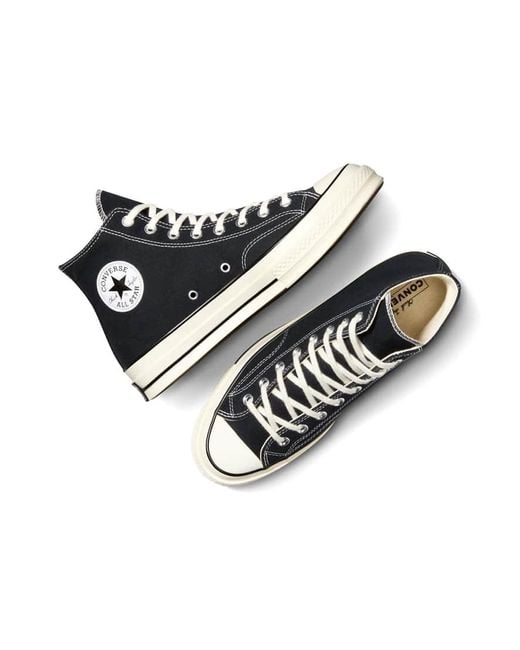 Converse Black Chuck 70 Hi Wide Fit Trainers