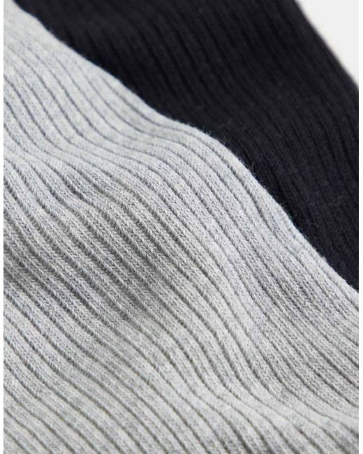 Cotton On White 4 Pack Everyday Socks for men