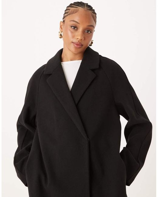 Abrigo Cómodo De Asos Design Tall ASOS de color Black