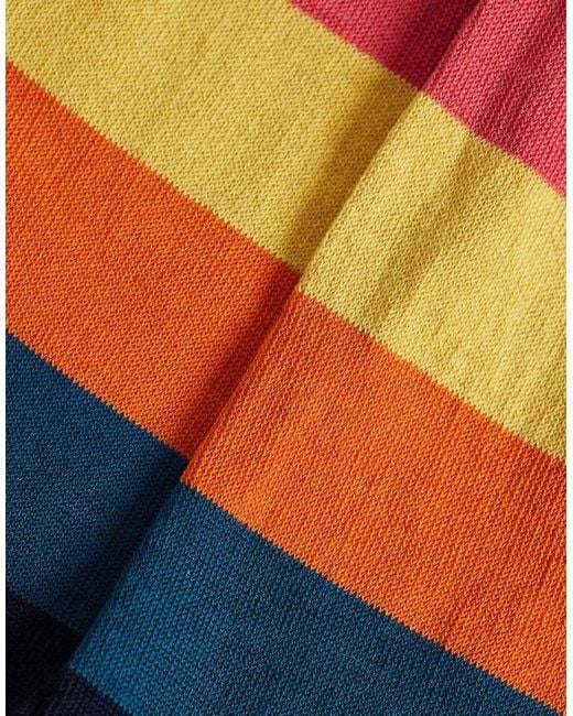 Paul Smith Blue Striped Socks for men
