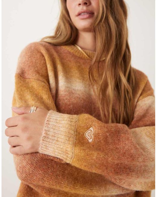 Roxy Blue Love Again Crew Neck Jumper