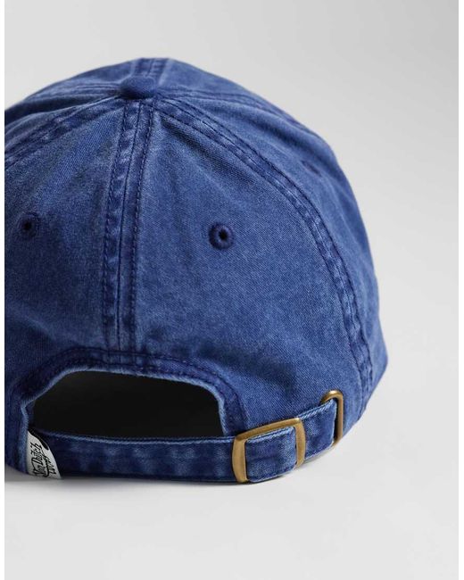 Von Dutch Blue Loves Distressed Denim Dad Cap