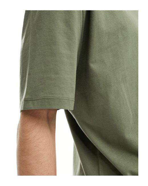 ASOS – 3er-pack oversize-t-shirts in Gray für Herren