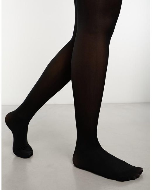 Pack De 4 Medias Negras Opacas De 40 Deniers Everyday De Pretty Polly de color Black