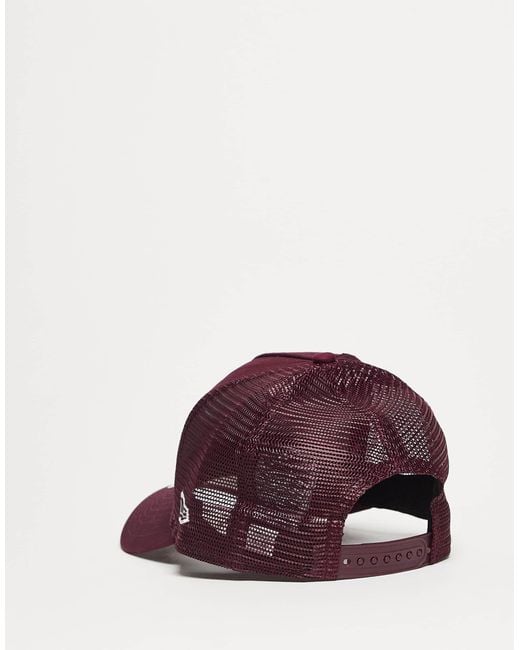 KTZ Red La Dodgers Trucker Cap