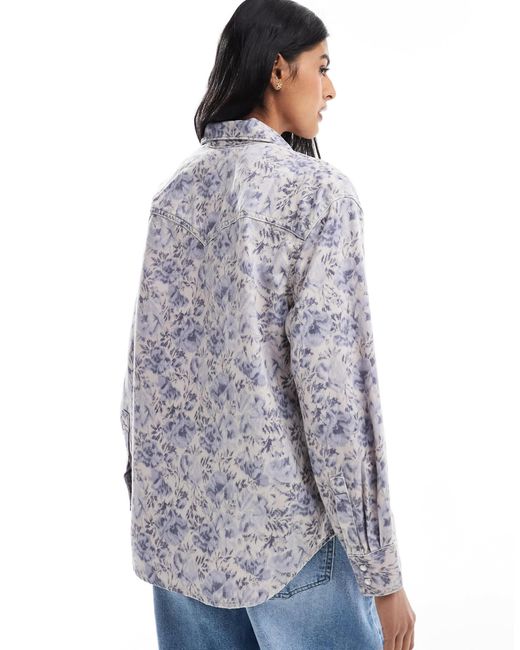 Levi's Blue – teodora – western-jeanshemd