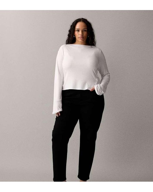 ASOS Asos Design Curve in het White