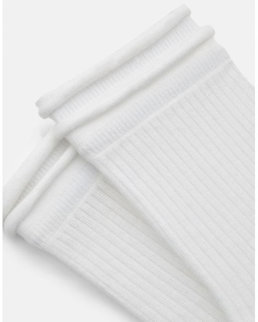 Pull&Bear White – socken