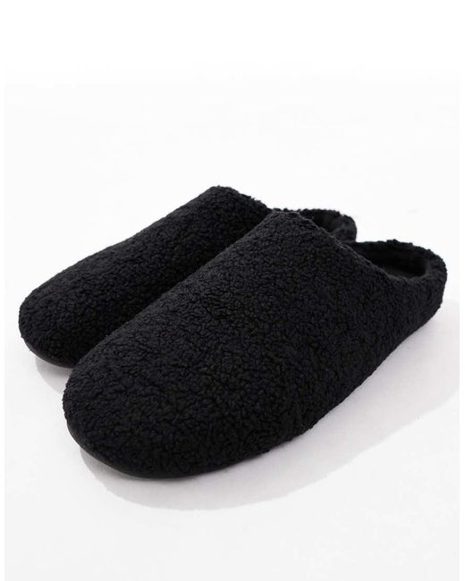 ASOS Brown Mule Slippers for men