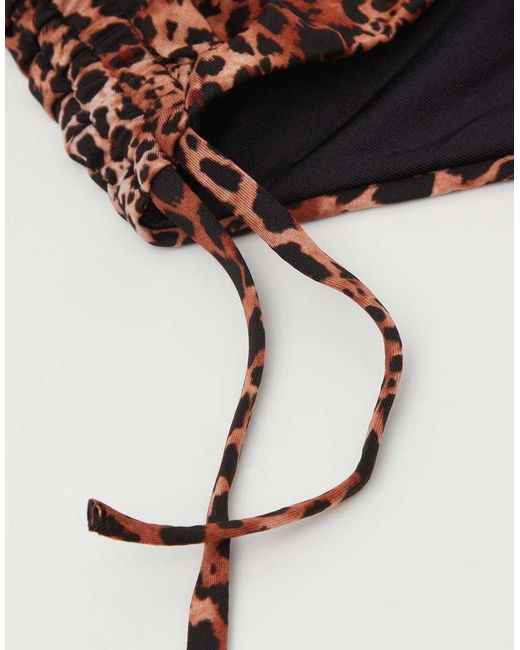 Tezenis Brown Savage Sun Bikini Bottoms