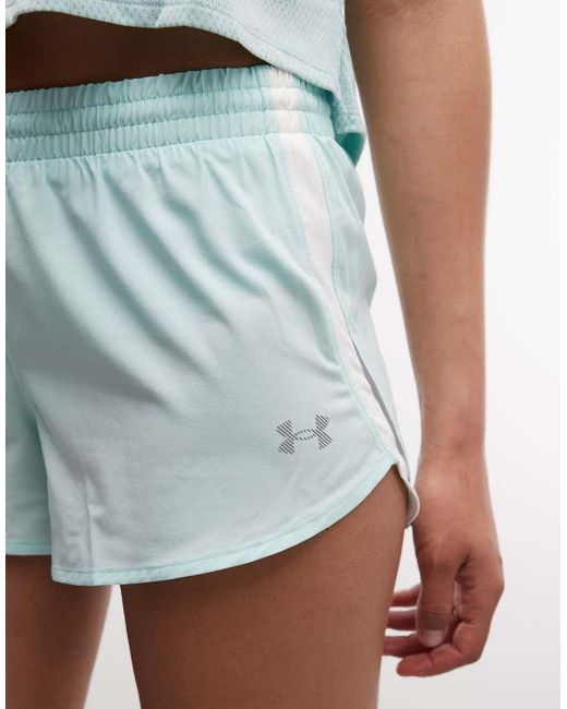 Under Armour White Velociti Pro 3-inch Running Shorts