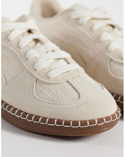 PUMA White – palermo – stroh-sneaker