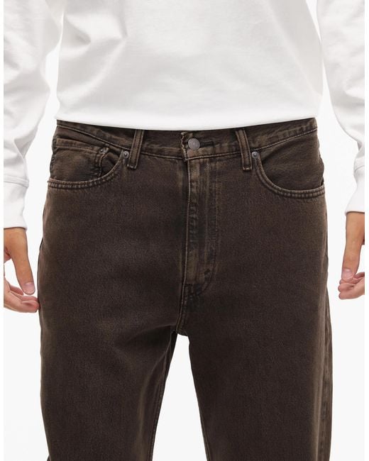Levi's – 565 – locker sitzende straight jeans in Natural für Herren