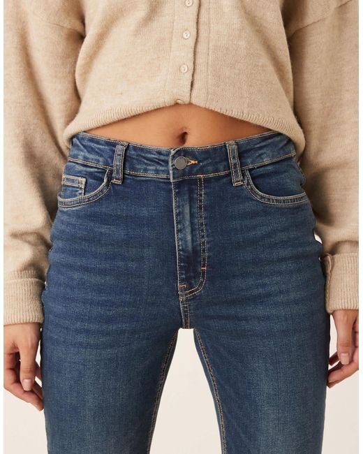 Jdy Blue Kathy Flared Jeans