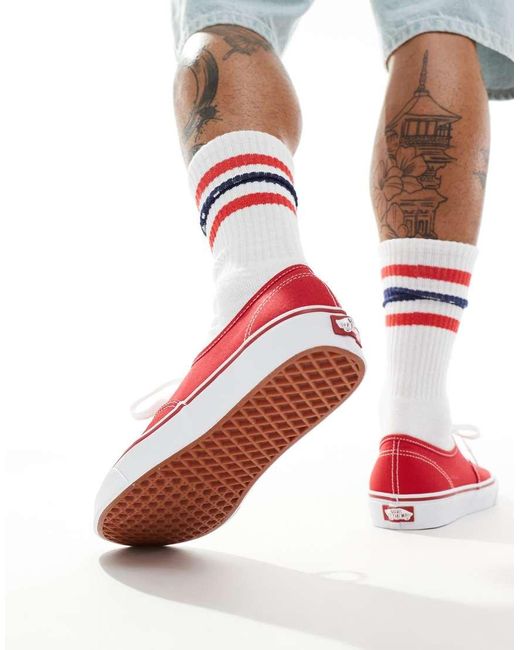 Vans White Authentic Trainers for men