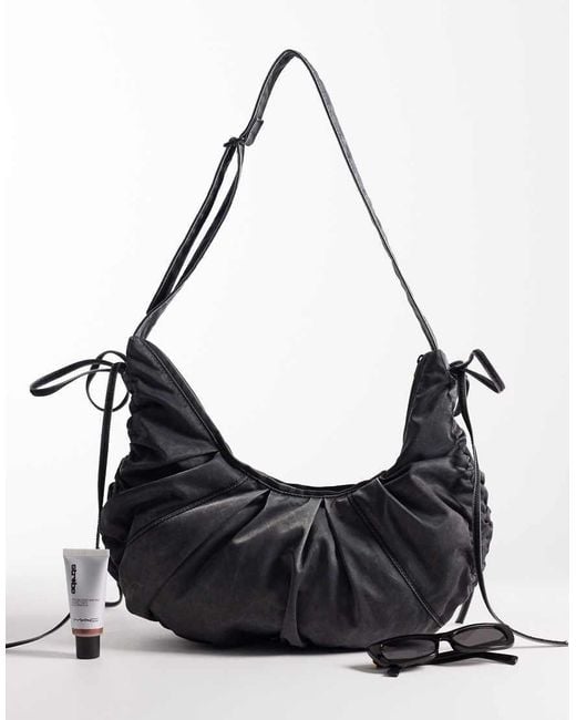 Weekday Black Leyla Crossbody Bag