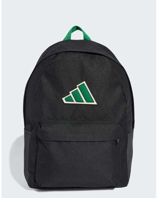Adidas Originals Gray Essentials Logo Backpack