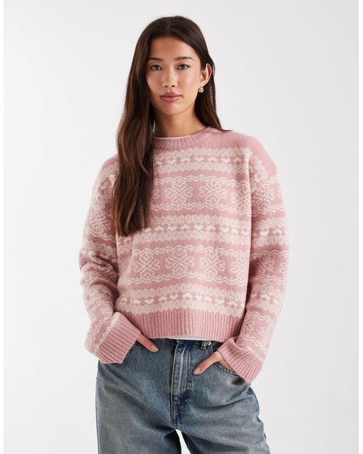 Threadbare Pink – strickpullover
