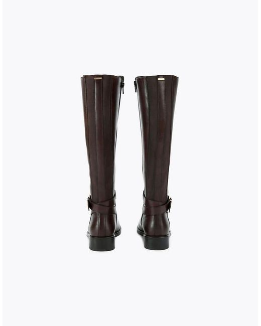 Carvela Kurt Geiger Black Pienza Riding Boot Knee Boots
