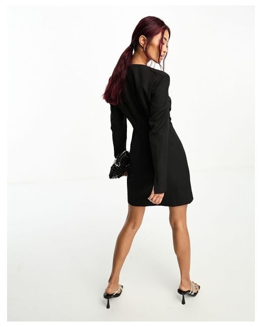 Bardot Mini Dress in Black | Lyst