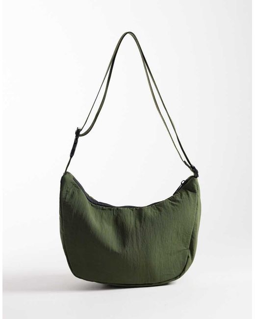 ASOS Green Nylon Crossbody Bag for men